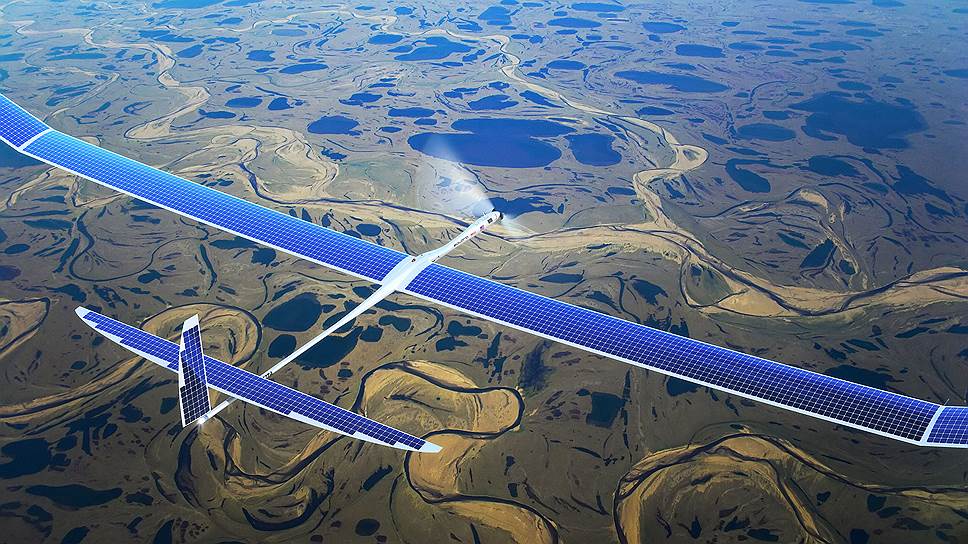 Беспилотный летательный аппарат Titan Aerospace Solara, работающий на солнечной энергии