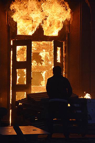 2014 год. Пожар в одесском Доме профсоюзов. В огне и в ходе беспорядков в Одессе погибли 48 человек и сотни пострадали