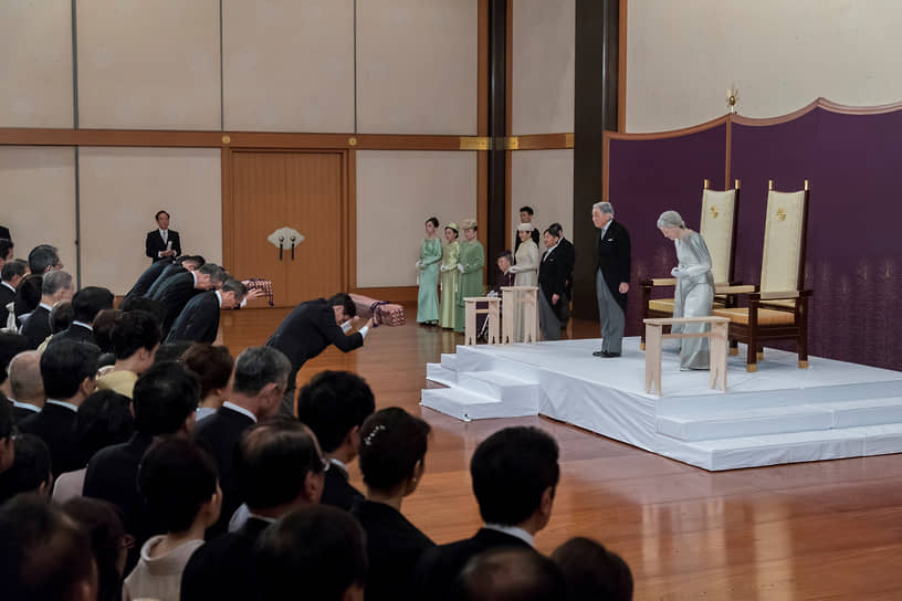 2019 год. 85-летний император Японии Акихито отрекся от престола. На следующий день императором стал Нарухито