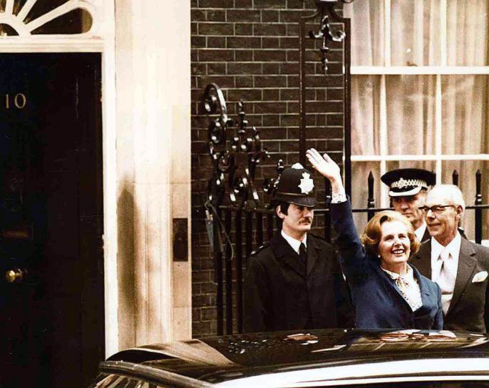 1979 год. Маргарет Тэтчер становится премьер-министром Великобритании — первой женщиной-премьером Великобритании
