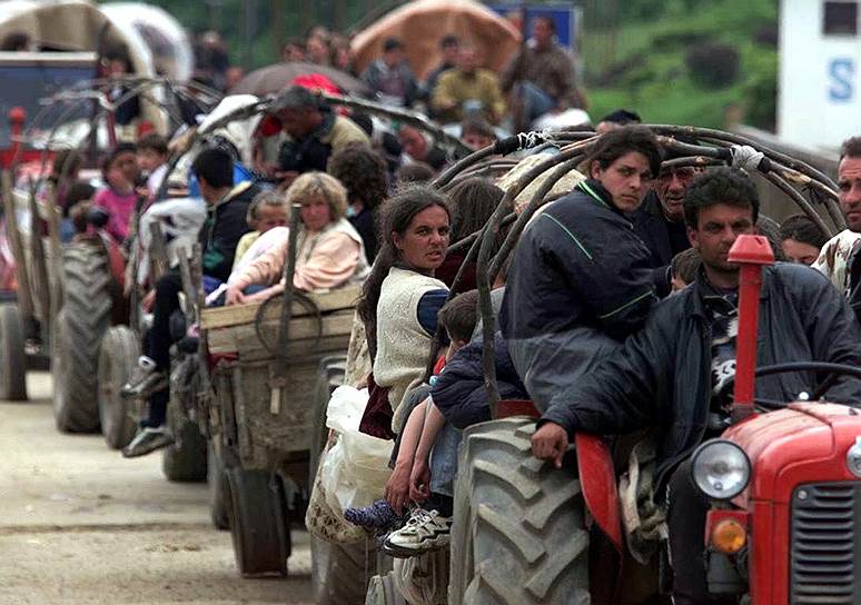 1999 год. Македония закрыла свои границы для албанских беженцев из Косово