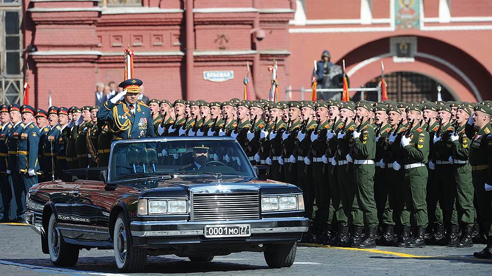 Красная площадь, Москва
&lt;br>На фото: министр обороны России Сергей Шойгу