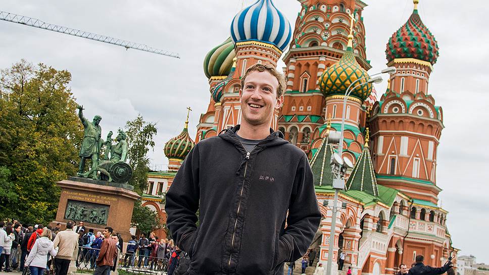 Марк Цукерберг приезжал в Россию в 2012 году: с 30 сентября по 2 октября он встретился с премьер-министром России Дмитрием Медведевым, принял участие в двух передачах на «Первом канале» и выступил перед студентами МГУ