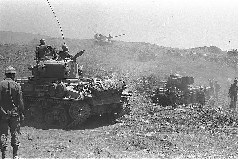 1967 год. Начало Шестидневной арабо-израильской войны на Ближнем Востоке