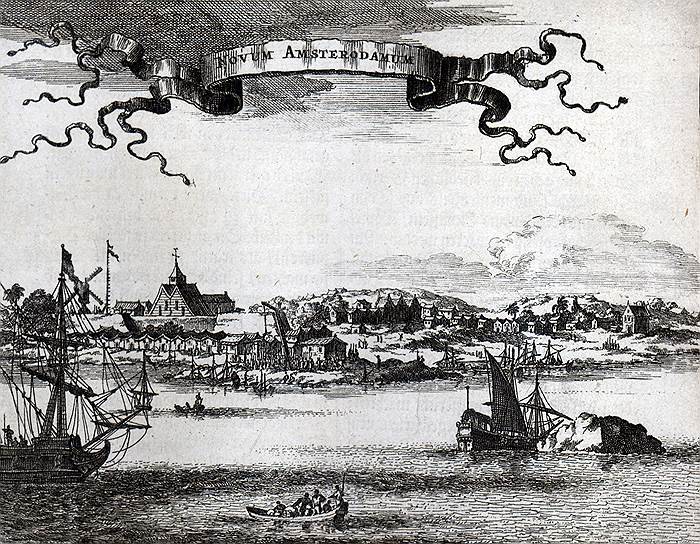 1665 год. Североамериканский город Новый Амстердам переименован в Нью-Йорк