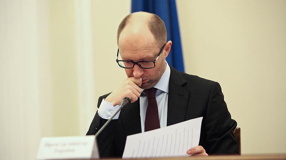 Как Арсений Яценюк поручил готовиться к прекращению поставок российского газа