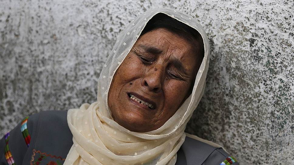 Мать палестинца, убитого израильскими солдатами в Рамалле
