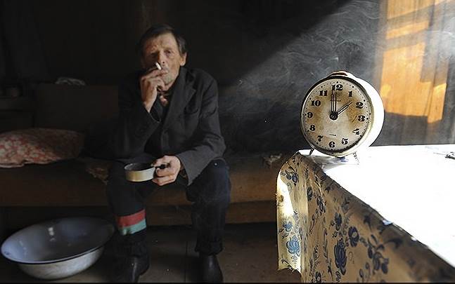 Кадр из фильма «Белые ночи почтальона Алексея Тряпицина» Андрея Кончалоского