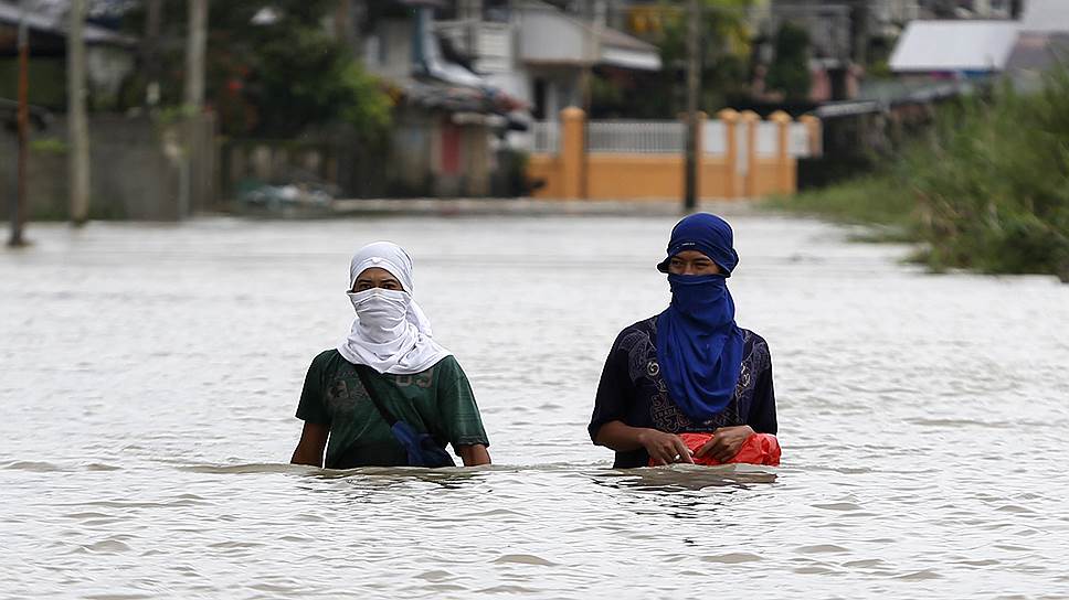 Наводнение в провинции Батаан, Филиппины