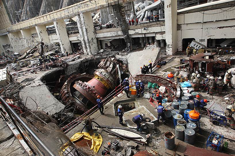 2009 год. Техногенная авария на Саяно-Шушенской ГЭС, в результате которой погибли 75 человек