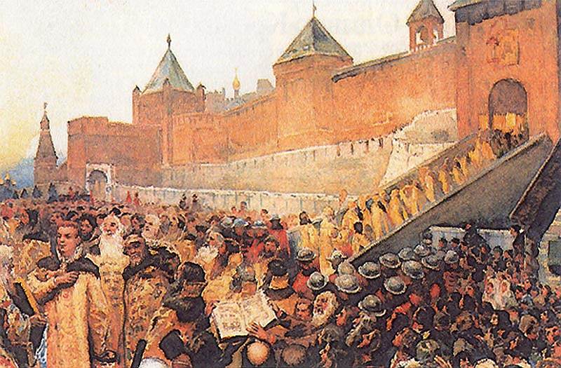 1604 год. Лжедмитрий I с войском польских и украинских наемников начал поход на Москву 