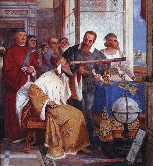 1609 год. Галилео Галилей продемонстрировал Большому совету и дожу Венеции новое устройство — телескоп