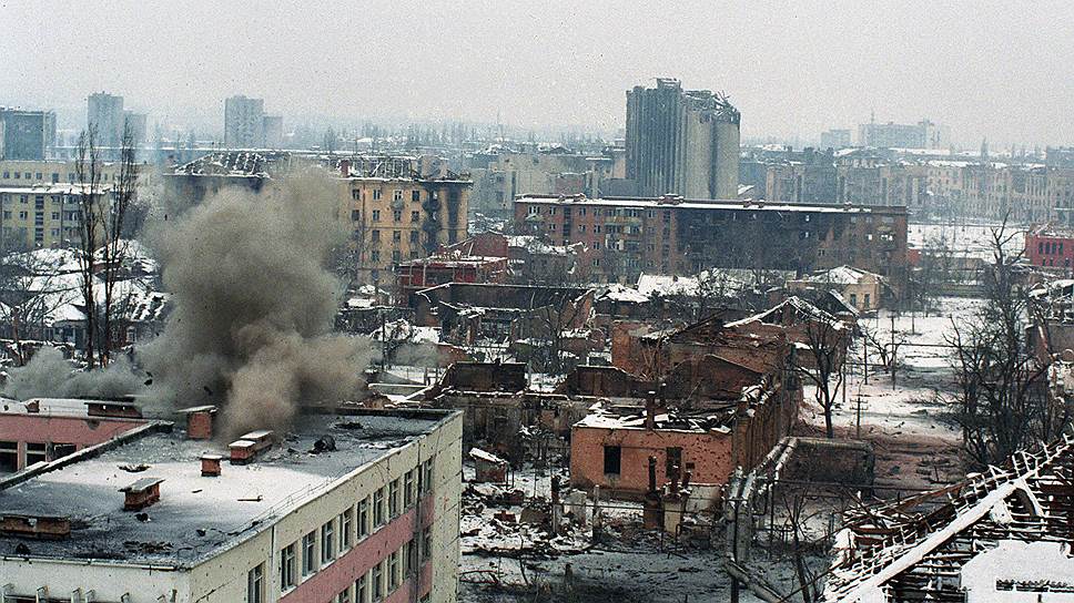 Грозный во время чеченской войны фото