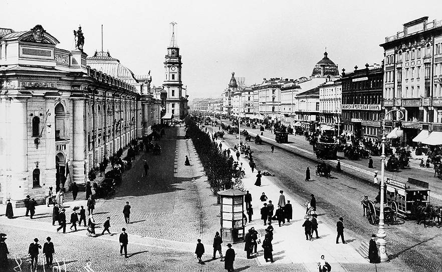 1863 год. В Санкт-Петербурге открылось движение конок по Невскому проспекту