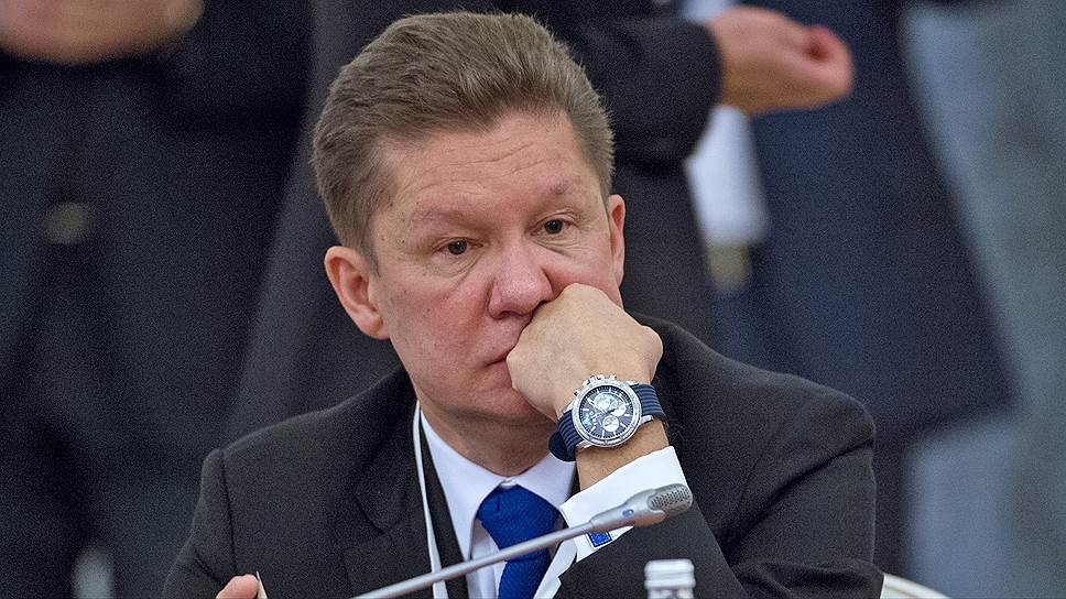 Председатель правления компании «Газпром» Алексей Миллер