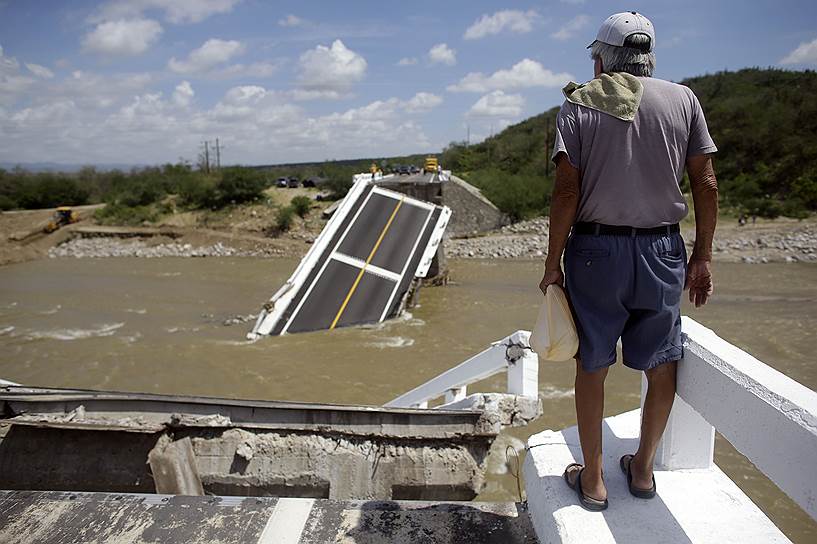 Последствия урагана Одиль в Мексике