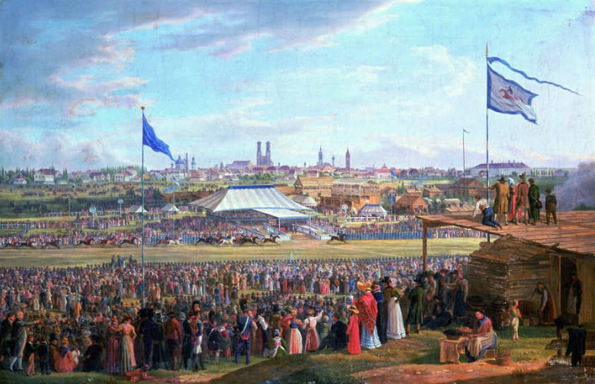 1810 год. Прошел первый фестиваль «Октоберфест»