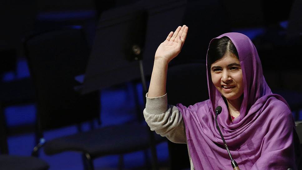 Пакистанская правозащитница Малала Юсуфзай 