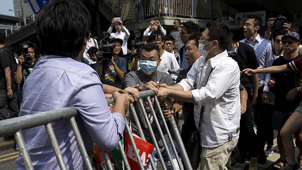 Акции протеста начались в Гонконге в конце сентября