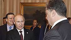 Владимир Путин встретился с Петром Порошенко