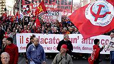 Миллион человек вышли в Риме на антиправительственный протест