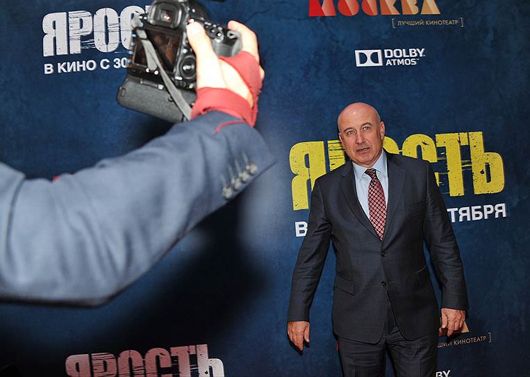 Управляющий партнер GHP Group Марк Гарбер на премьере фильма «Ярость» в кинотеатре «Москва»