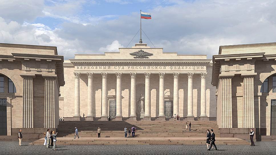 Макет Комплекса зданий Верховного Суда и Судебного департамента в Санкт-Петербурге