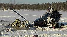 Ми-2 разбился на озере