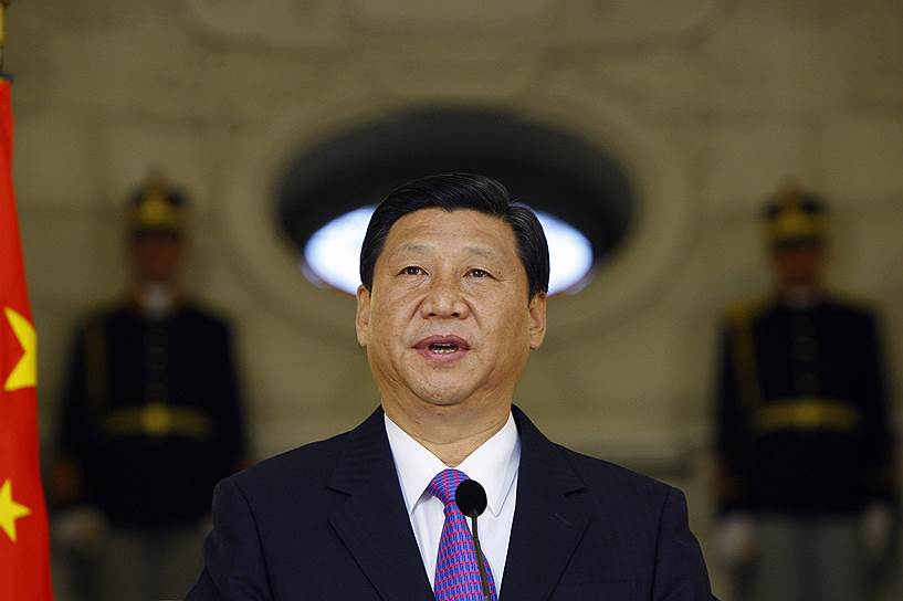 3 место — председатель КНР Си Цзиньпинь