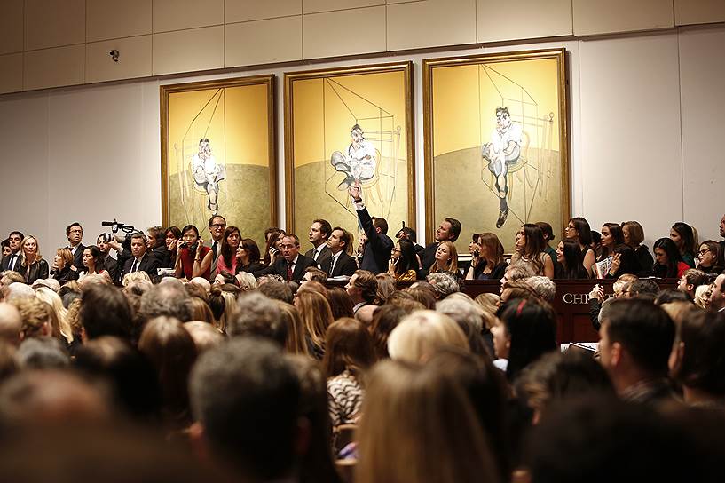 В 2013 году с аукциона Christie`s в Нью-Йорке за $142,4 млн ушла картина Фрэнсиса Бэкона «Три наброска к портрету Люсьена Фрейда». Эта покупка стала крупнейшей, совершенной на открытых аукционах. По информации СМИ, покупателем выступила Элейн Уинн, бывшая жена бизнесмена Стива Уинна