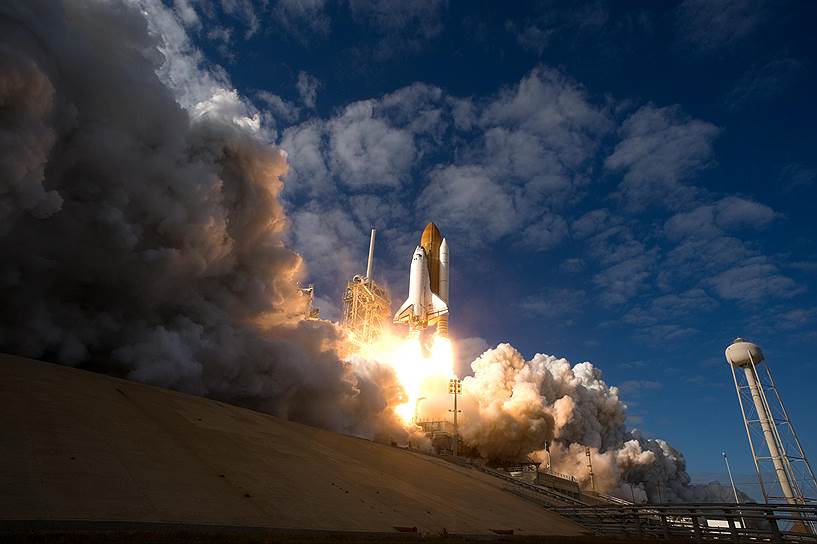 2008 год. Из Космического центра имени Кеннеди к МКС был осуществлен пуск американского шаттла «Атлантис» по программе STS-129