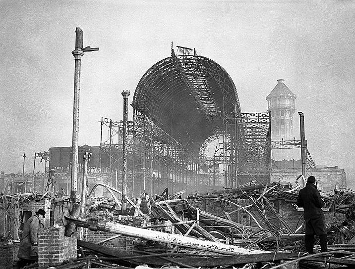 1936 год. Хрустальный дворец в Гайд-парке Лондона был уничтожен пожаром 