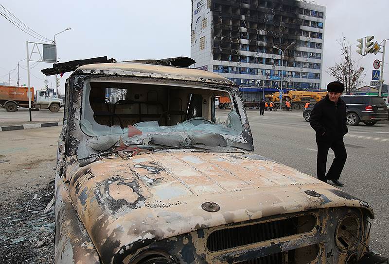 4 декабря. Нападение чеченских боевиков на Грозный