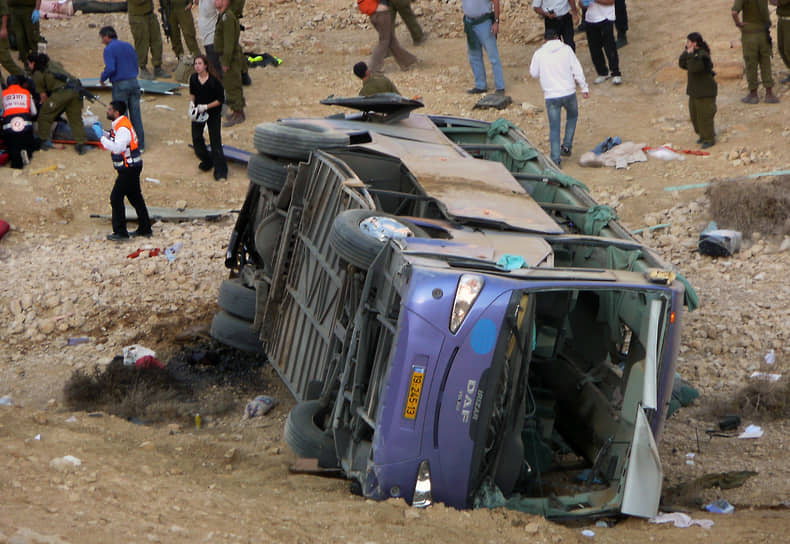 2008 год. В районе курорта Эйлат в Израиле слетел с дороги автобус с туристами из Санкт-Петербурга. В результате 30 человек погибли, 25 получили ранения