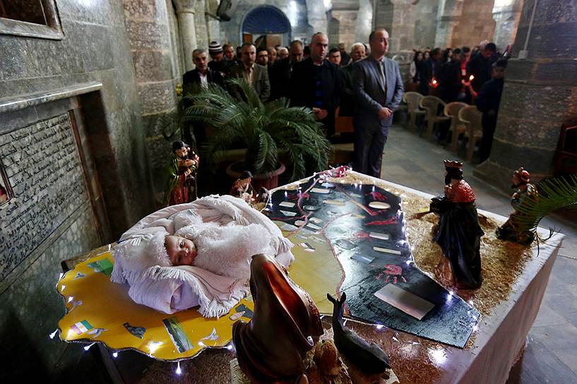Рождество в Ираке. Курдская церковь