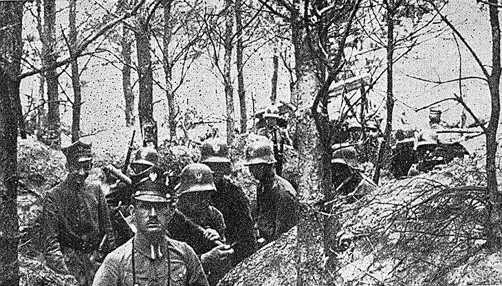 1918 год. Начало польского восстания в Германии