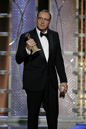 В номинации «Лучший актер драматического сериала» победил Кевин Спейси (на фото), сыгравший в сериале «Карточный домик»