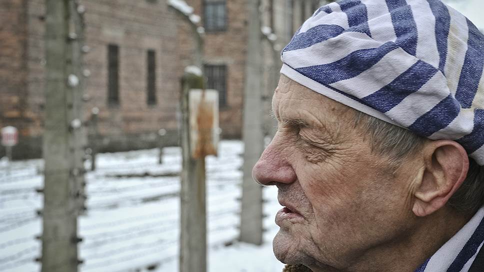 Один из  узников Освенцима Игорь Малитский