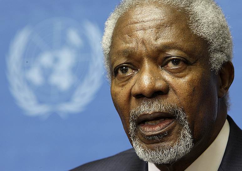 Бывший генсек ООН Кофи Аннан 