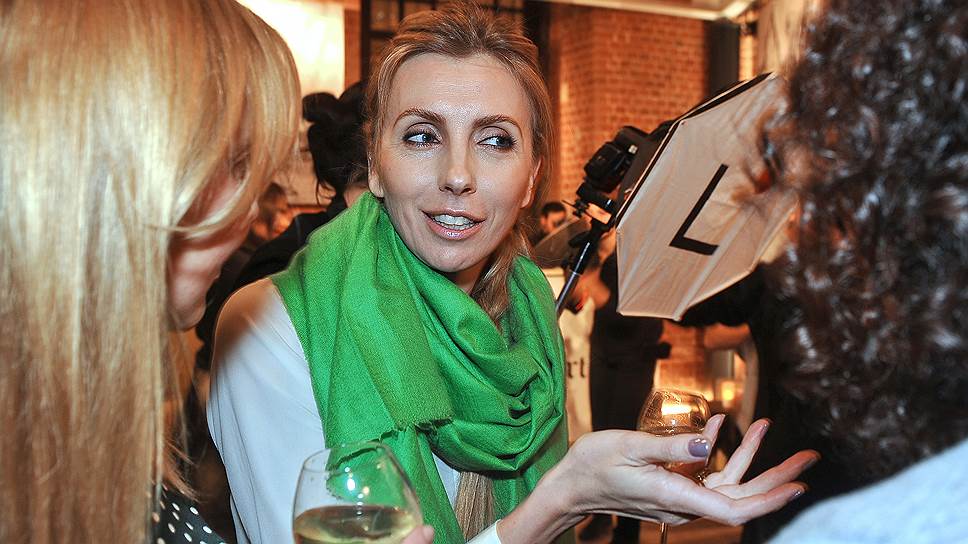 Главный редактор журнала Hello! Светлана Бондарчук на показе документального фильма «Dior и I» в Центре документального кино (ЦДК)