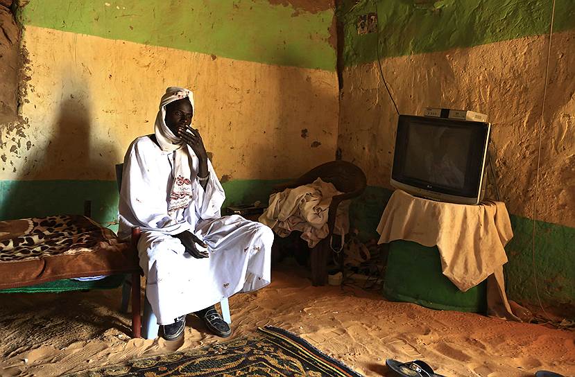 Мальха, Судан. Бедуин в своем жилище