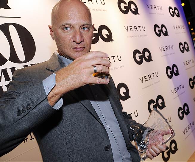 Ресторатор Александр Соркин на закрытом коктейле по случаю выхода рейтинга «100 самых стильных» по версии журнала GQ в «Гастро Pub Lo Picasso»