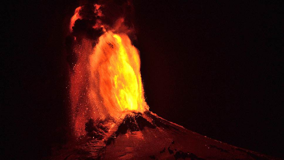 3 марта. Извержение вулкана Вильяррика в Чили
