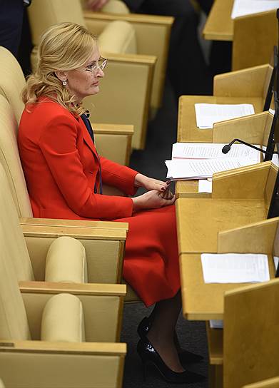 Глава комитета Госдумы по безопасности и противодействию коррупции Ирина Яровая («Единая Россия»)