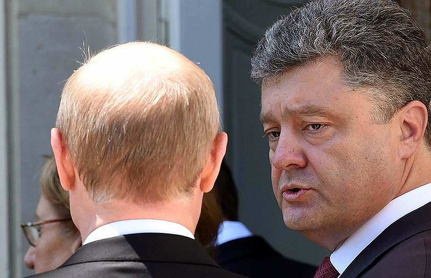 Президент Украины Петр Порошенко: «Крым есть и будет украинским. Точка. Ни с кем не может быть компромисса насчет Крыма» &lt;i>(7 июня 2014 года в выступлении на церемонии инаугурации в Киеве)&lt;/i>