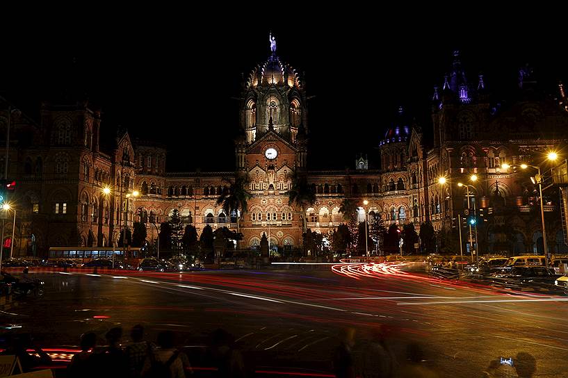 Мумбаи, вокзал Чхатрапати Шиваджи