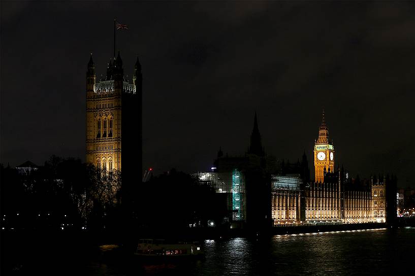 Лондон, Биг-Бен и здание Парламента