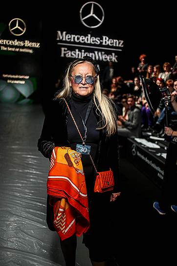 Татьяна Михалкова на Mercedes-Benz Fashion Week Russia 