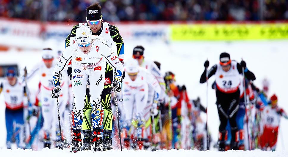 Выступление российских лыжников, менее чем наполовину реализовавших план своей федерации из пяти наград разного достоинства — а именно столько они завоевали на Олимпиаде в Сочи (1-3-1) и на чемпионате мира 2013 года в Италии (2-0-3),— оказалось провальным