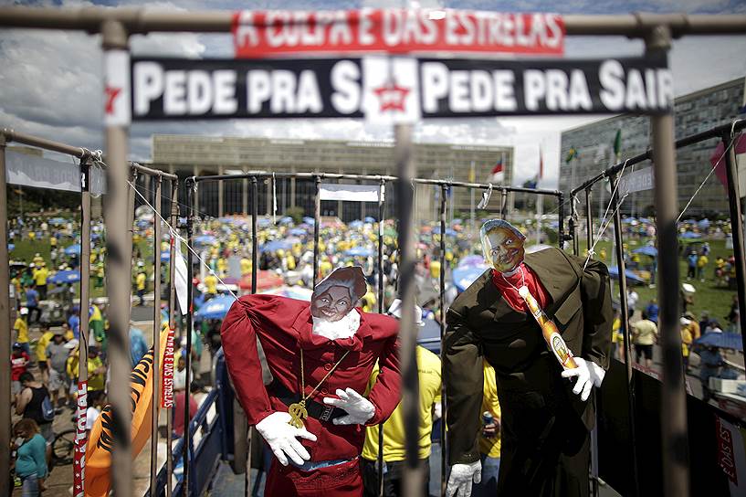 Эпицентром акций протеста, охвативших страну, стал Сан-Паулу
